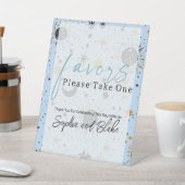 Signe De Table Symbole de mariage céleste Faveurs (In SItu)