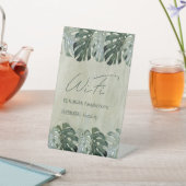 Signe De Table Symbole de mot de passe de l'invité de famille Tro (In SItu)