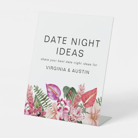 Signe De Table Symbole de nuit de la date tropicale (Recto)