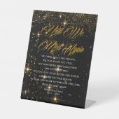 Signe De Table Symbole de poème funéraire (Recto)