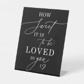 Signe De Table Symbole de table de dessert Mariage (Recto)