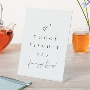 Signe De Table Symbole de traitement du chien