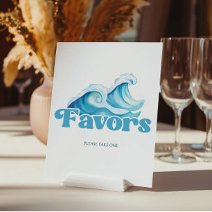 Signe De Table Symbole des Baby showers de bébé à bord