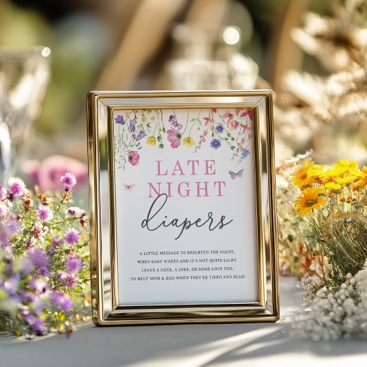 Signe De Table SYMBOLE DES DIAPORATIONS DE LA NUIT TARDIVE | Baby