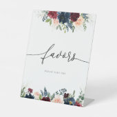 Signe De Table Symbole des Faveurs de la Bourgogne et de la Marin (Recto)