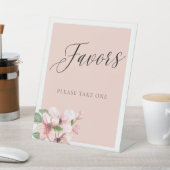 Signe De Table Symbole des Faveurs de la calligraphie florale ros (In SItu)