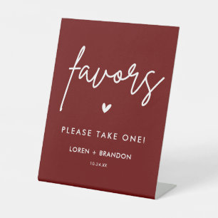 Signe De Table Symbole des faveurs de mariage de Bourgogne   Veui