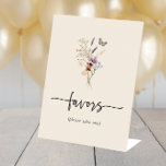 Signe De Table Symbole des Faveurs Florales Boho<br><div class="desc">Les Faveurs Florales Boho Signe. Cet élégant et élégant Boho Mimosa Bar Sign propose de magnifiques fleurs sauvages d'aquarelle peints à la main dans un joli bouquet. Recherchez les éléments correspondants dans la collection de Fêtes des mariées de Fleur sauvage Boho.</div>