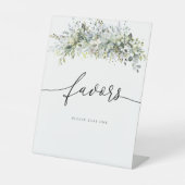 Signe De Table SYMBOLE DES Faveurs Florales Eucalyptus (Recto)