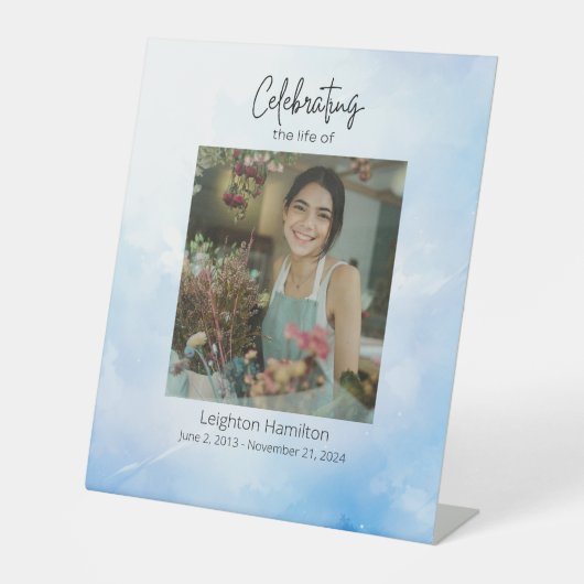 Signe De Table Symbole des funérailles du nuage (Recto)