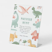 Signe De Table SYMBOLE Dinosaur (Recto)