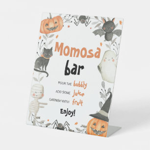 Signe De Table Symbole du Baby shower Halloween Momosa