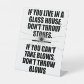 Signe De Table Symbole du bureau de motivation (Recto)