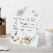 Signe De Table Symbole du champignon de la forêt enchantée Mimosa (In SItu)