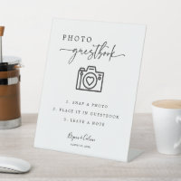 Symbole du livre d'or photo - Acrylique Mariage mi