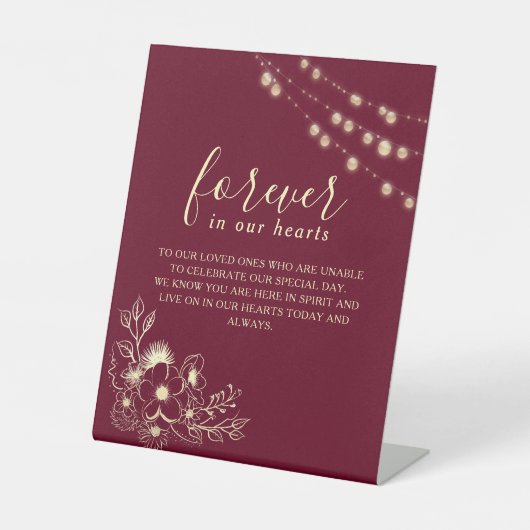 Signe De Table Symbole du Mémorial Mariage de Bourgogne (Recto)