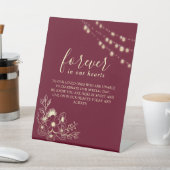 Signe De Table Symbole du Mémorial Mariage de Bourgogne (In SItu)