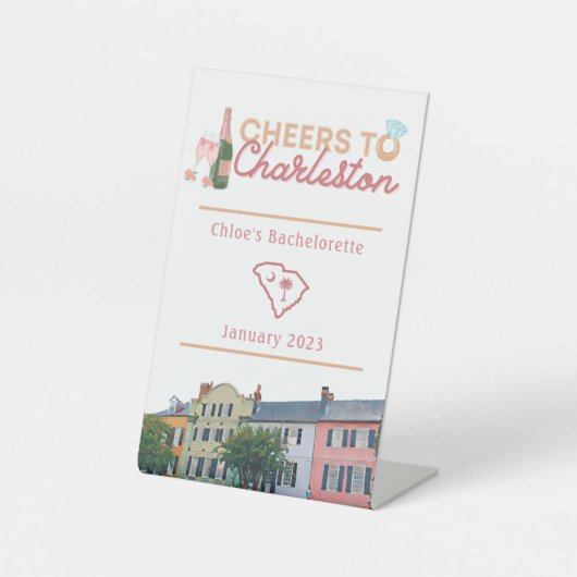 Signe De Table Symbole du parti Bach "Cheval à Charleston" (Recto)