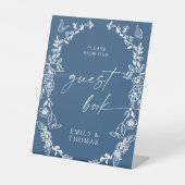 Signe De Table Symbole du Pedestal de la Chinoiserie Florale (Recto)