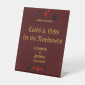 Signe De Table SYMBOLE Éternel Mariage D'Amour (Recto)
