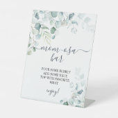 Signe De Table SYMBOLE Eucalyptus Feuille Végétal Douche Momosa B (Recto)