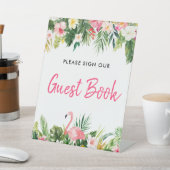 Signe De Table SYMBOLE Flamant rose Tropical Luau Notre SYMBOLE G (In SItu)