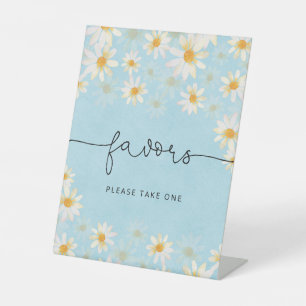 Signe De Table Symbole fleur sauvage du piédestal
