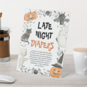 Signe De Table SYMBOLE JOLIE Baby shower Halloween Late Night Dia (In SItu)