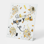 SIGNE DE TABLE SYMBOLE JOYEUX DU NOUVEL AN (Recto)