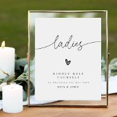 Signe De Table Symbole Mariage de salle de bain pour dames Callig