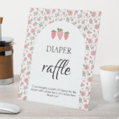 Signe De Table SYMBOLE PARFUM Fraise ET Baby shower Rose (In SItu)