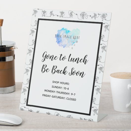 Signe De Table SYMBOLE PIÉTONNIER DE L'Astronaute (In SItu)