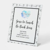 Signe De Table SYMBOLE PIÉTONNIER DE L'Astronaute (Recto)