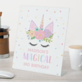 Signe De Table SYMBOLE PIÉTONNIER DE L'Unicorne (In SItu)