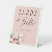 Signe De Table Symbole rose floral Cartes et cadeaux (Recto)