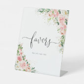 Signe De Table Symbole Rouge Rose Rose Or Faveurs (Recto)