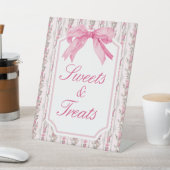 Signe De Table Symbole Soirée de la Bow rose (In SItu)