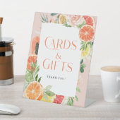 Signe De Table Symbole Tropical Citrus Fêtes des mariées Cartes & (In SItu)