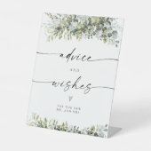 Signe De Table Symbole vert de conseil et de souhait (Recto)