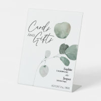 Symbole vert moderne Cartes et cadeaux de mariage