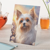 Signe De Table Symbole Yorky-Pedestal (In SItu)