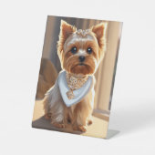 Signe De Table Symbole Yorky-Pedestal (Recto)