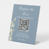 Signe De Table Symphonie florale intemporelle Capturer l'amour (Recto)