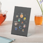 Signe De Table Système Solaire Planètes Enfants Connaissances Esp (In SItu)