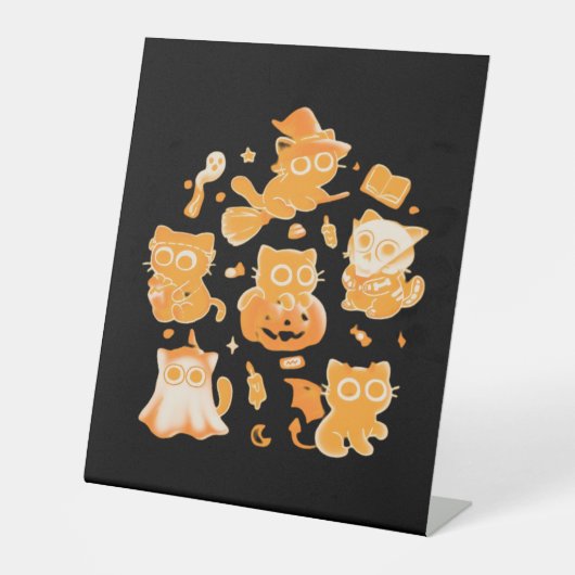 Signe De Table T-shirt éffrayant Kittens classique (Recto)