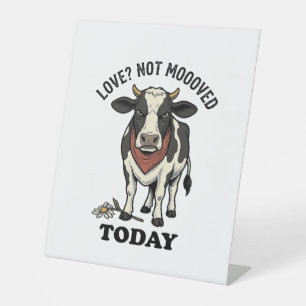 Signe De Table T-shirt humour ferme vache grincheuse Saint-Valent