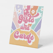 Signe De Table Table cadeau d'anniversaire Retro Sunshine (Recto)