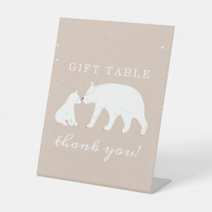 Signe De Table Table cadeau de Baby shower Mama de la fille de ne
