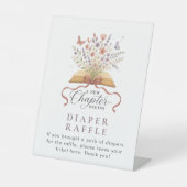 Signe De Table Table de Baby shower de de caleçon (Recto)