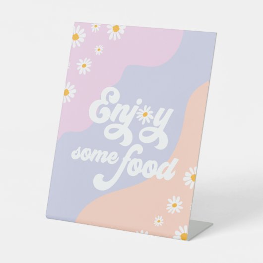 Signe De Table Table de décorations de marinière Boho Daisy super (Recto)